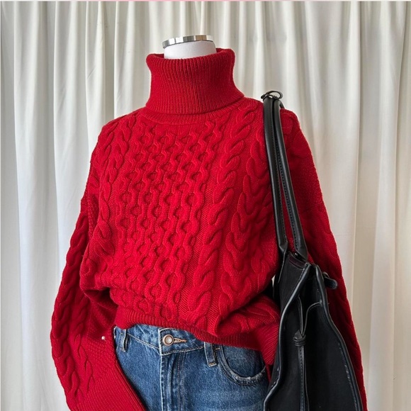 Banana Republic Devon Merino Wool Turtleneck Sweater small Petite. - Picture 5 of 8